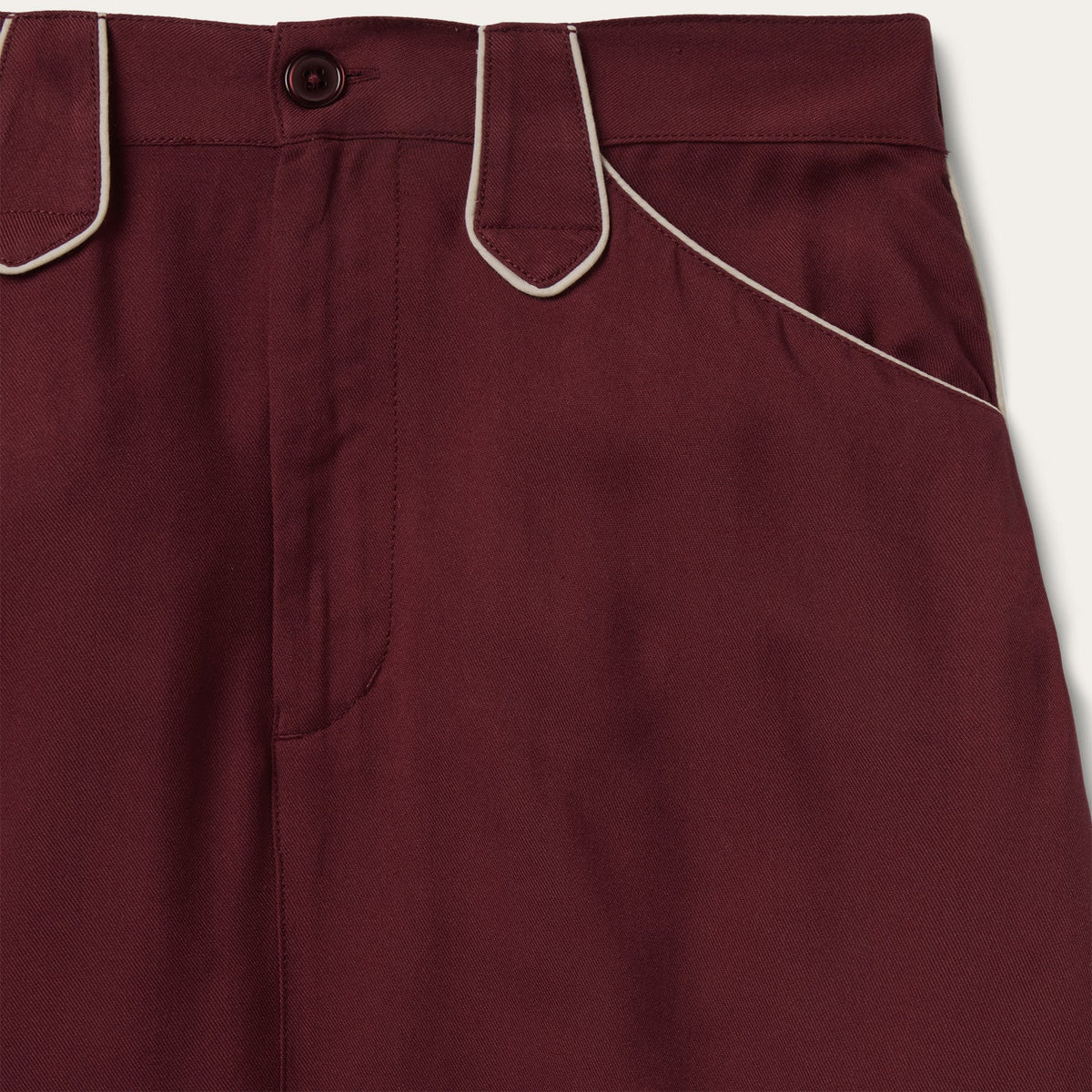 Stetson Twill Western Skirt Wine silky skirt to pair with a matching wine western blouse Kamas
