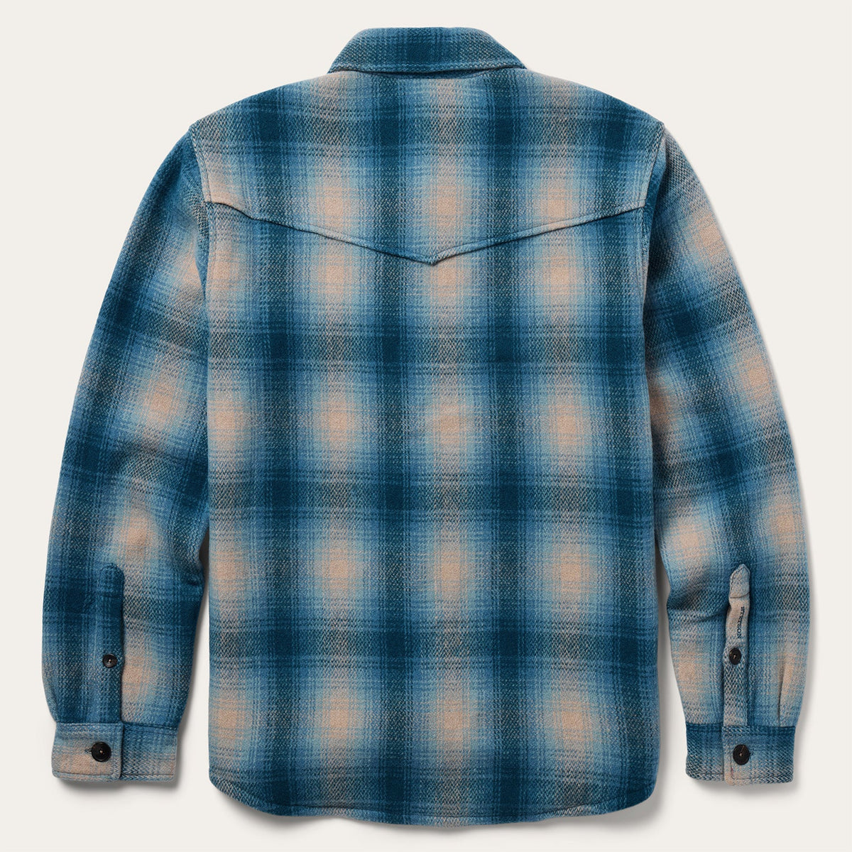 Stetson Mens Wool Lined Shirt Jacket
