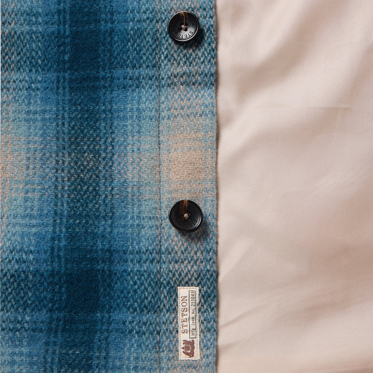Stetson Mens Wool Lined Shirt Jacket