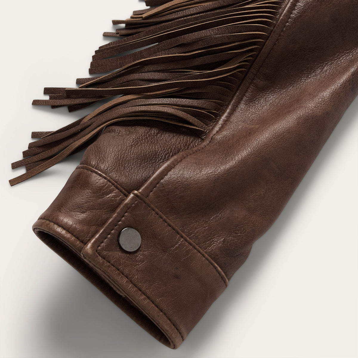 Stetson Leather Fringe Jacket heritage style fringe jacket for rodeo season Park City