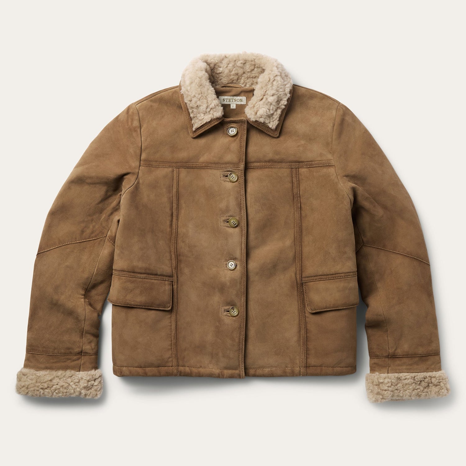 Stetson Suede Shearling Jacket