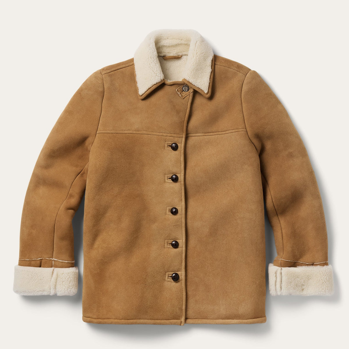 Stetson Womens Shearling Barn Coat