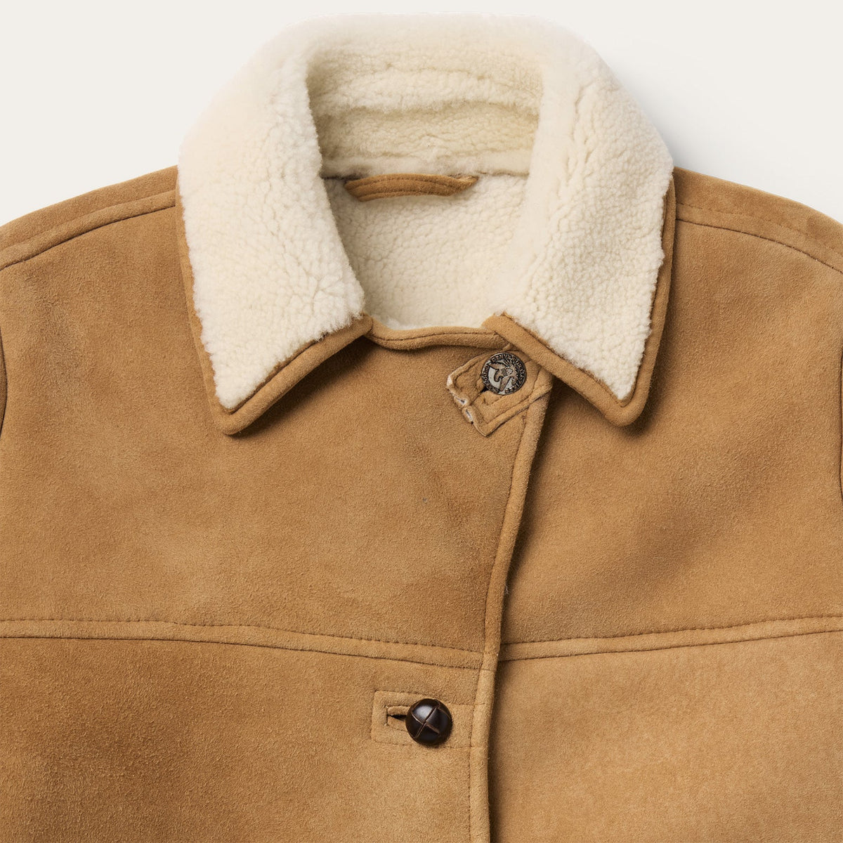 Stetson Womens Shearling Barn Coat