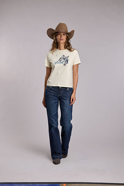 Stetson Womens Bronc Rider Tee Shirt