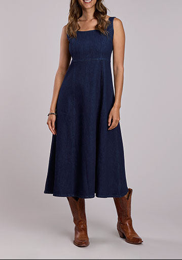 Stetson Womens Denim Tank Dress summer dress rodeo outfit free shipping at boltranchstore.com