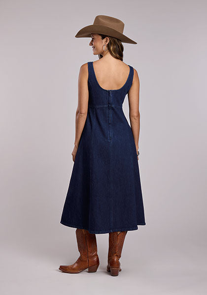 Stetson Womens Denim Tank Dress