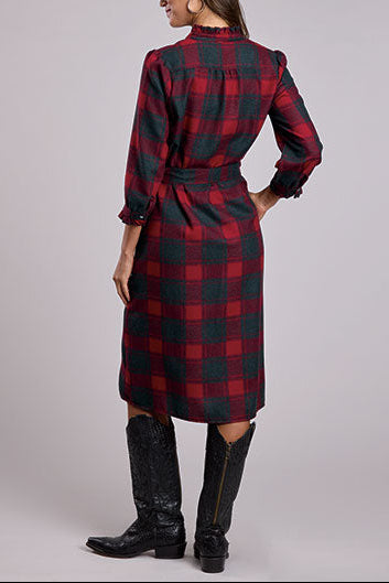 Stetson Buffalo Plaid Dress