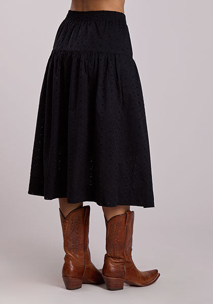 Stetson Womens Eyelet Skirt