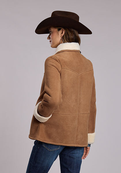 Stetson Womens Shearling Barn Coat