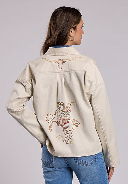 Stetson Embroidered Canvas Jacket