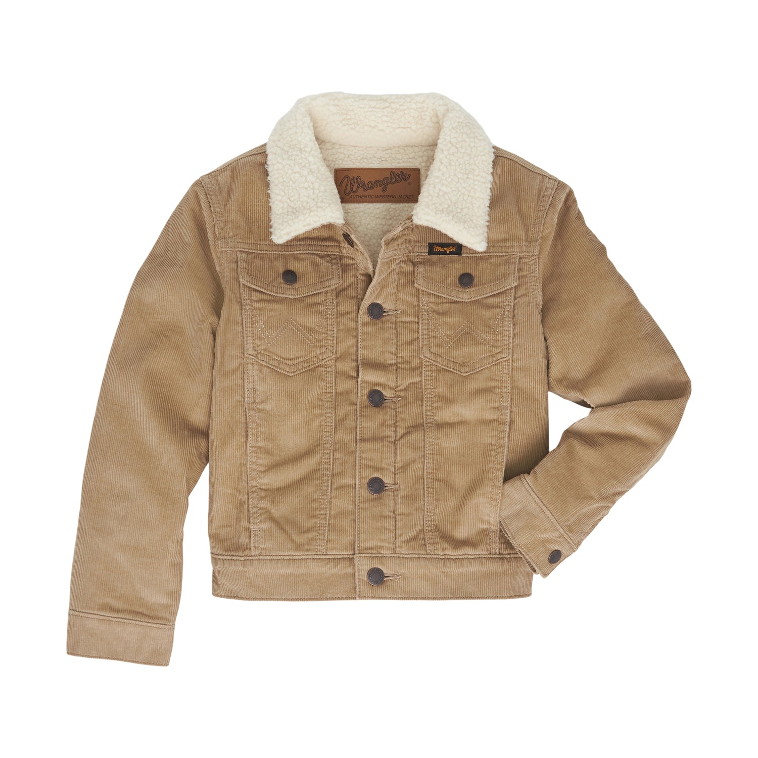 Wrangler Boys Corduroy Sherpa Jacket