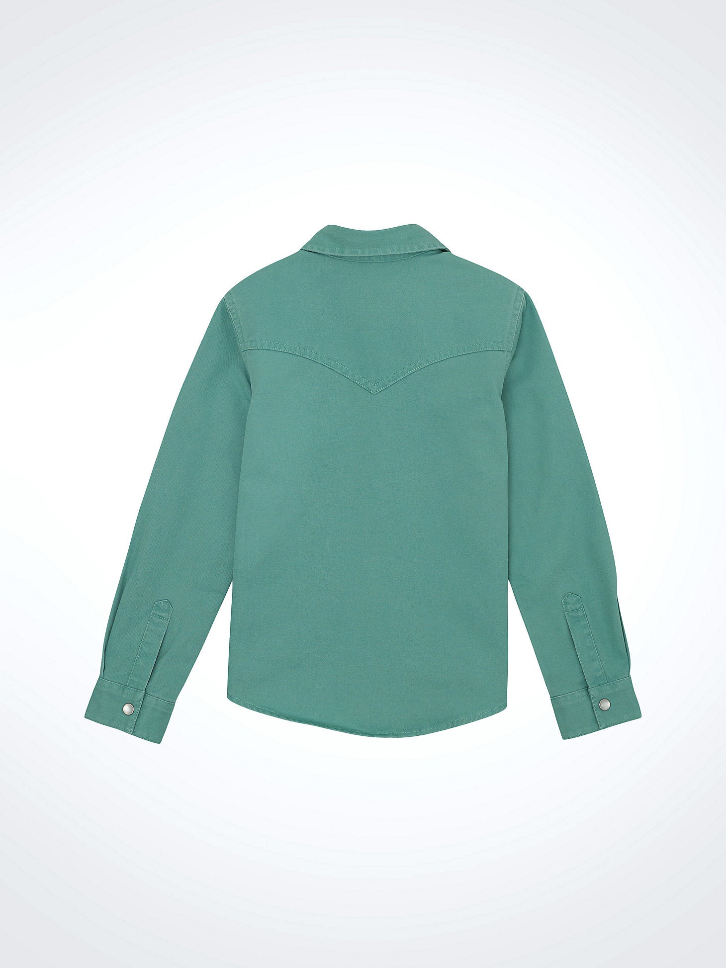 Wrangler Girls Teal Snap Shirt