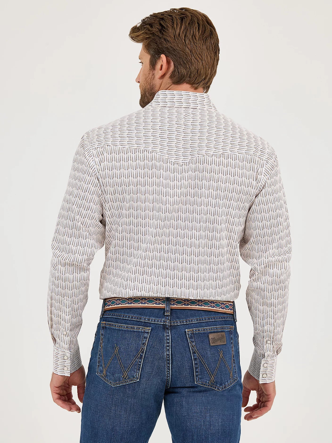 Mens 20X® Competition Advanced Comfort Long Sleeve Two Pocket Western Snap Shirt
