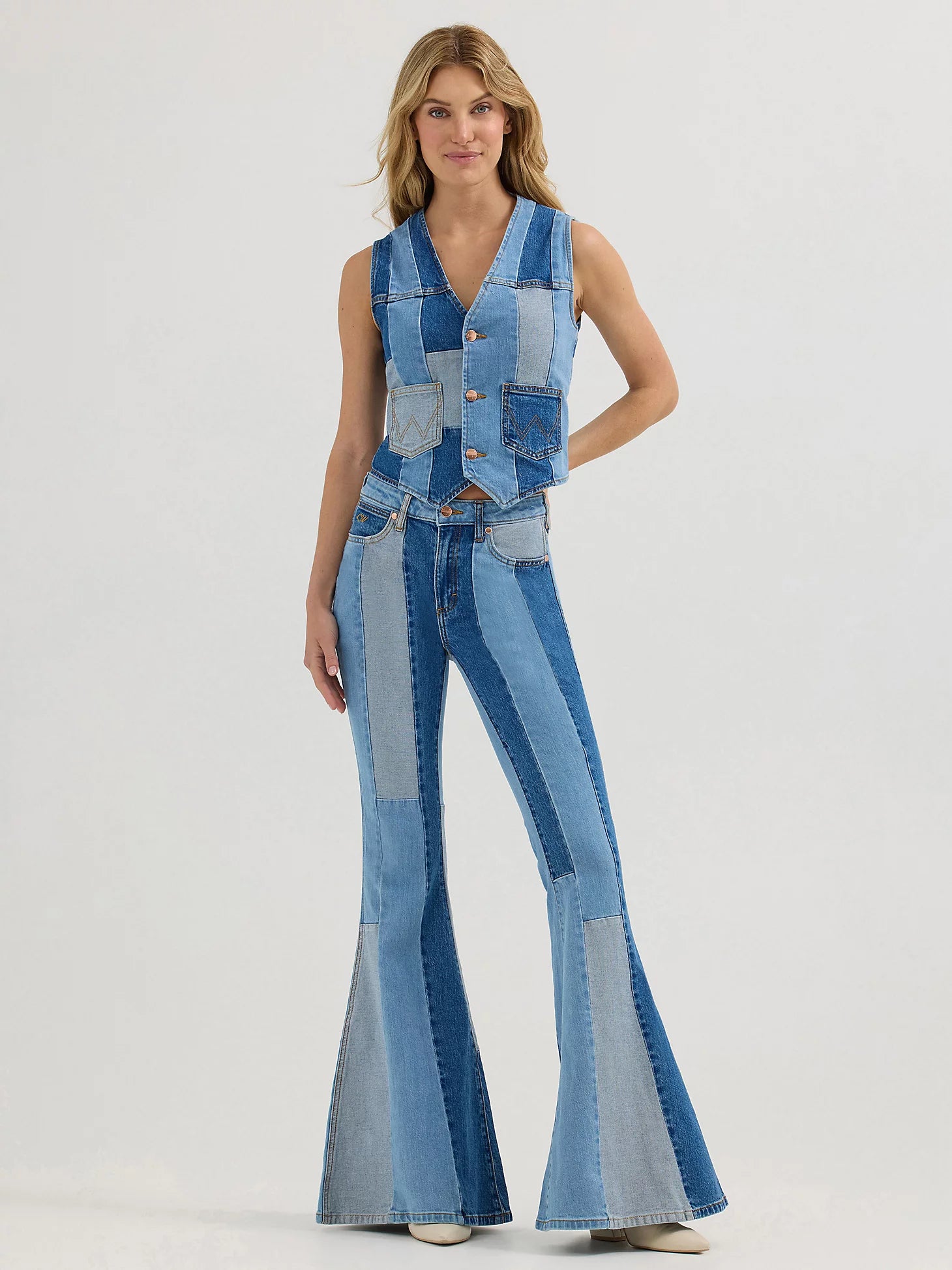 Wrangler Lainey Wilson Patchwork Jean