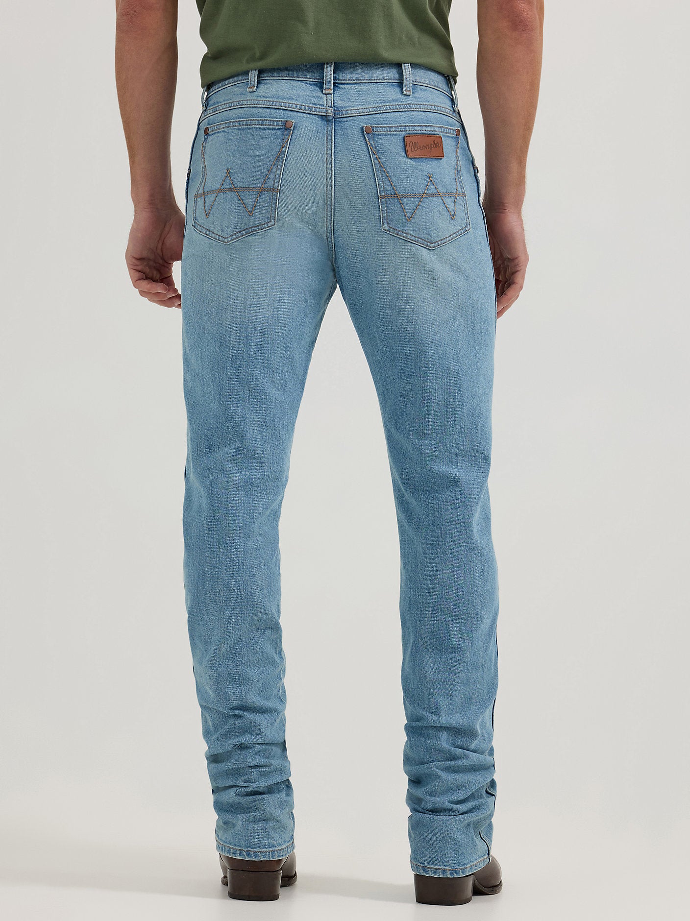 Wrangler Mens Retro Slim Straight Pants