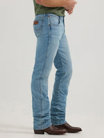 Wrangler Mens Retro Slim Straight Pants side at boltranchstore.com