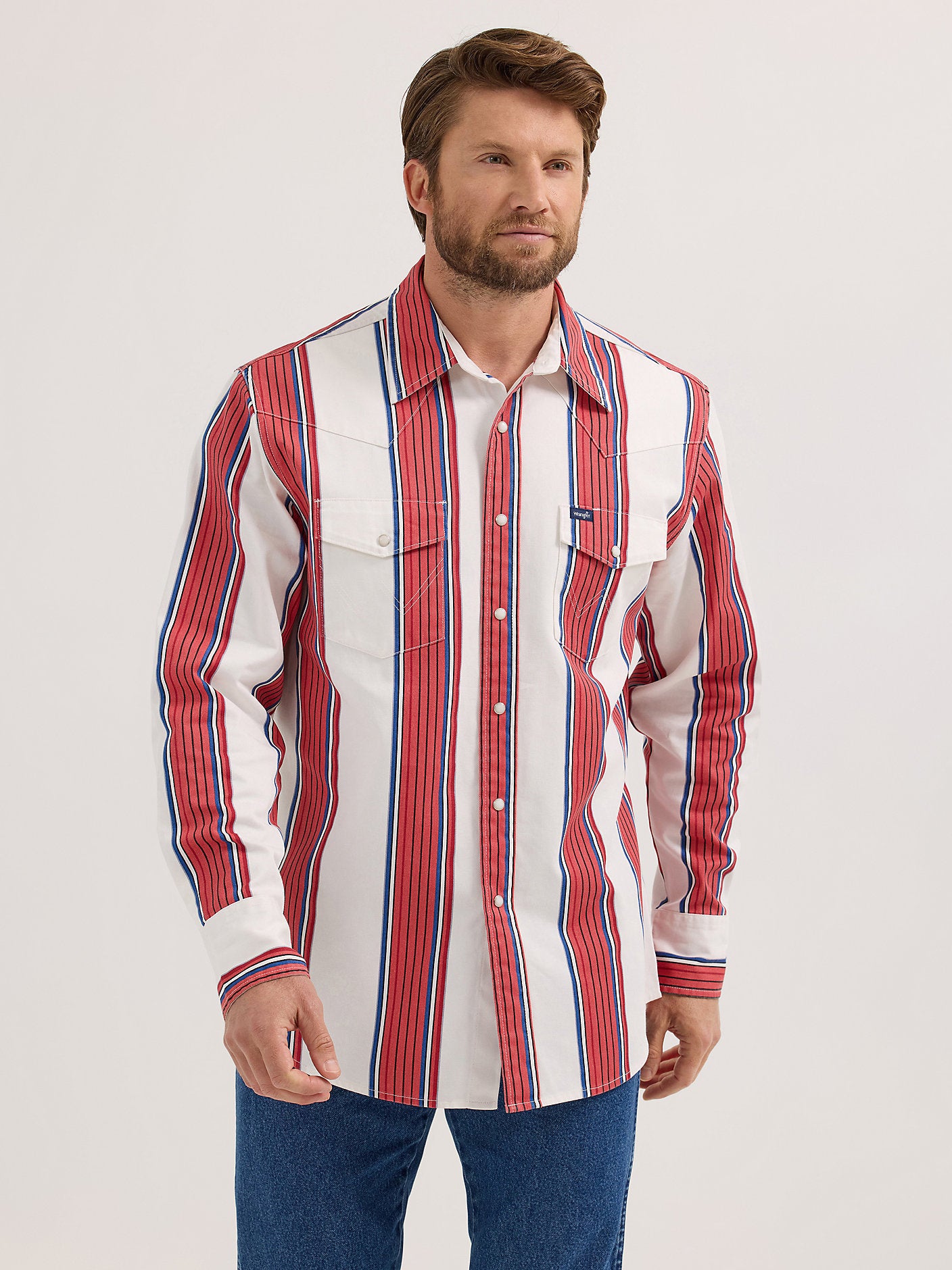 Wrangler Vintage Inspired Brushpopper Workshirt