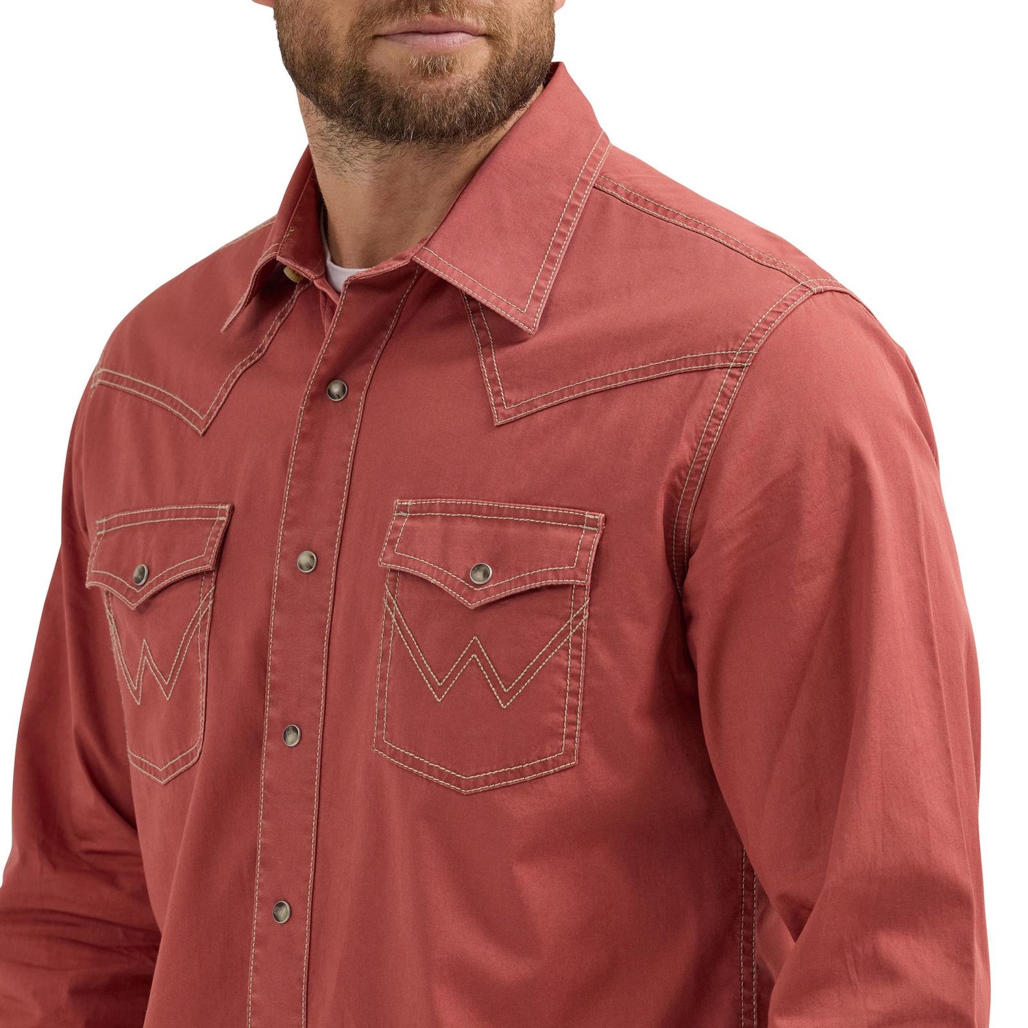 Wrangler Mens Retro Premium Shirt - Sunset