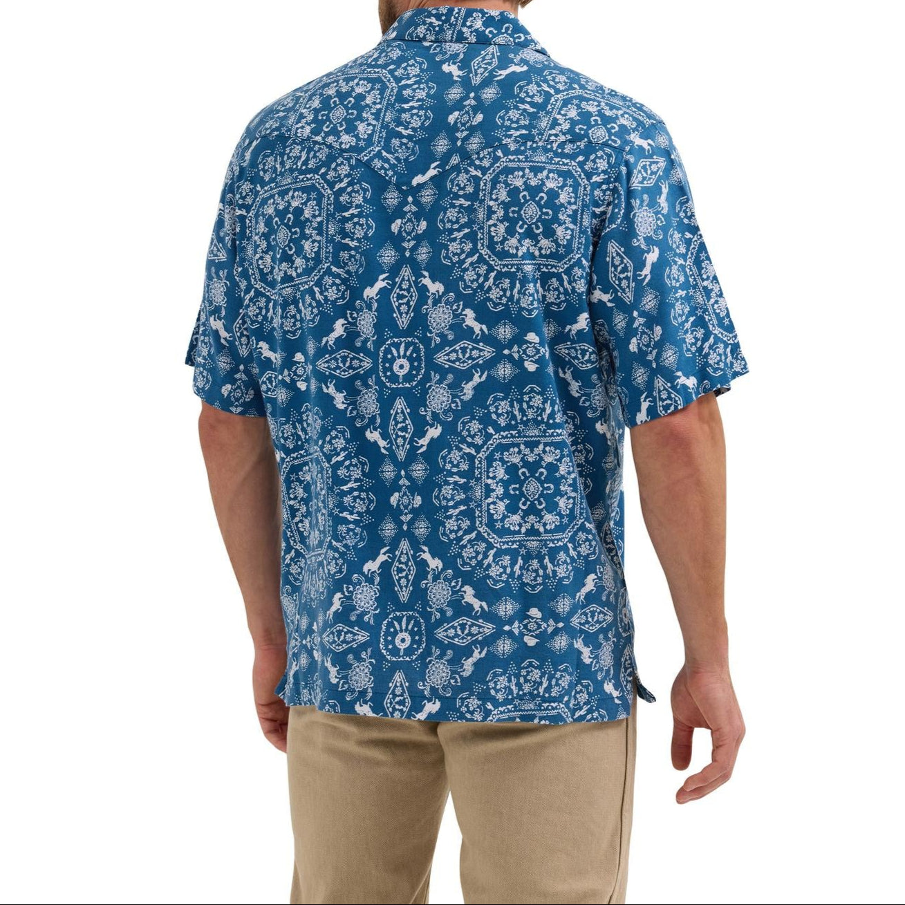 Wrangler Mens Coconut Cowboy Shirt 