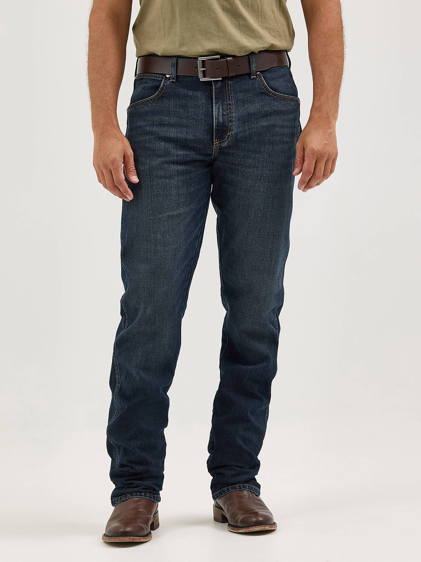 Men's Wrangler Retro® Slim Fit Straight Leg Jean tilden free shipping at boltranchstore.com