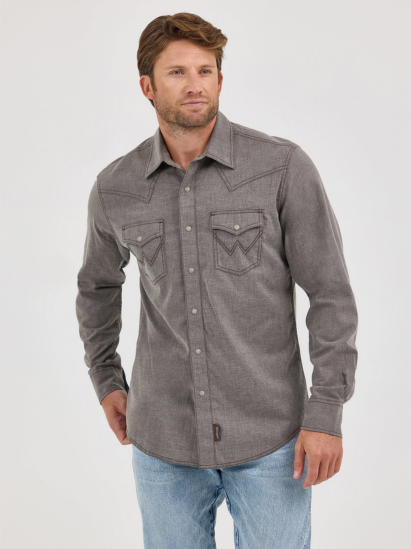 Wrangler Mens Retro Premium LS Shirt