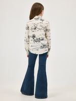 Wrangler Girls Lainey Wilson Pull On Bell Bottoms back