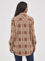 Wrangler Womens Boyfriend Shirt Jacket