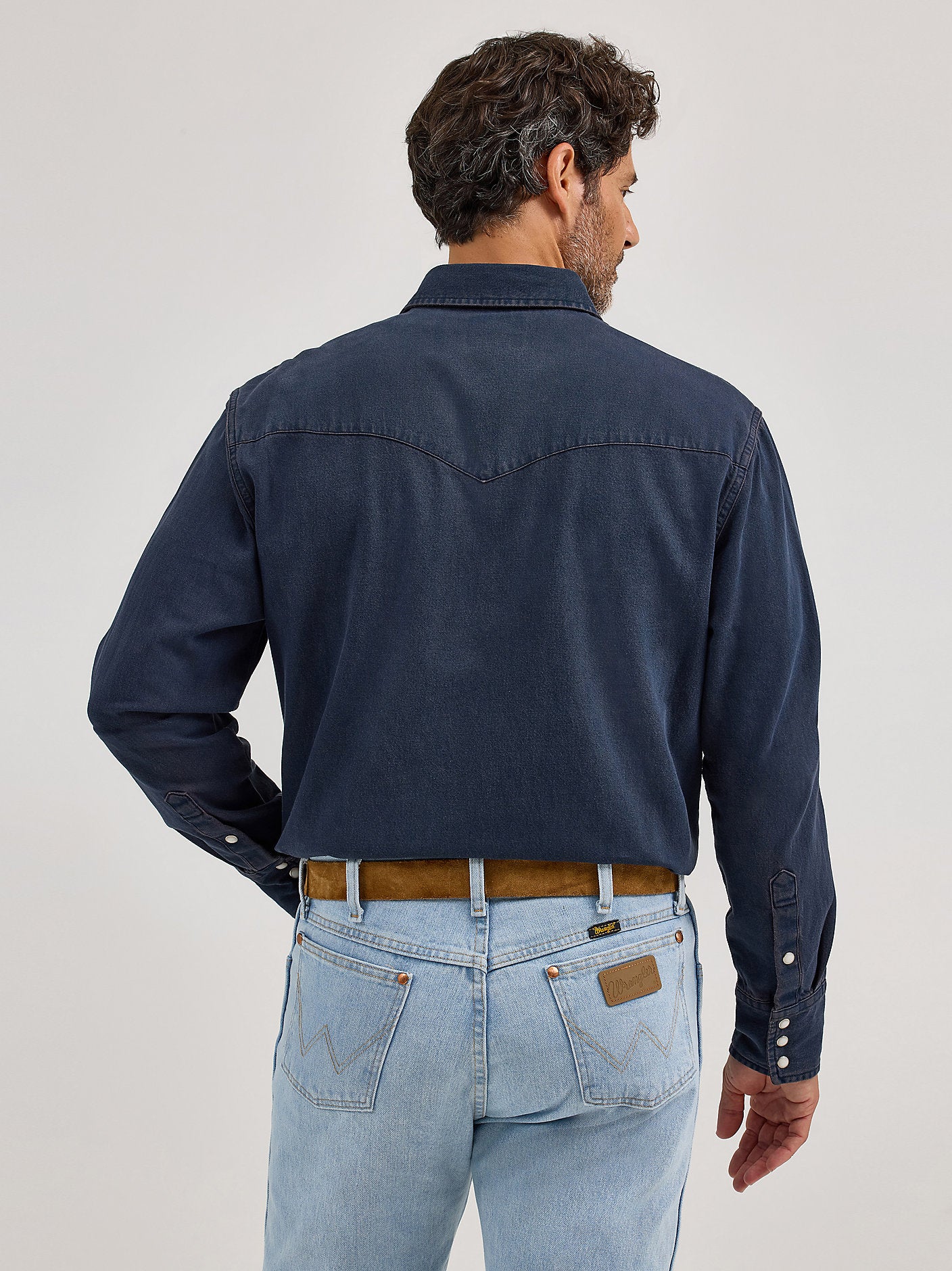 Wrangler Mens Vintage Inspired Snap Shirt
