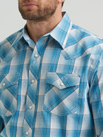 Men's 20X® Competition Advanced Comfort Long Sleeve Two Pocket Western Snap Shirt 112369502 free shipping boltranchstore.com