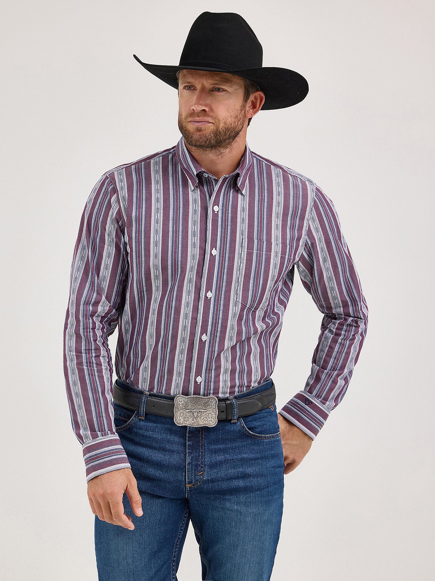 Wrangler Mens Cody Johnson One Pocket Shirt
