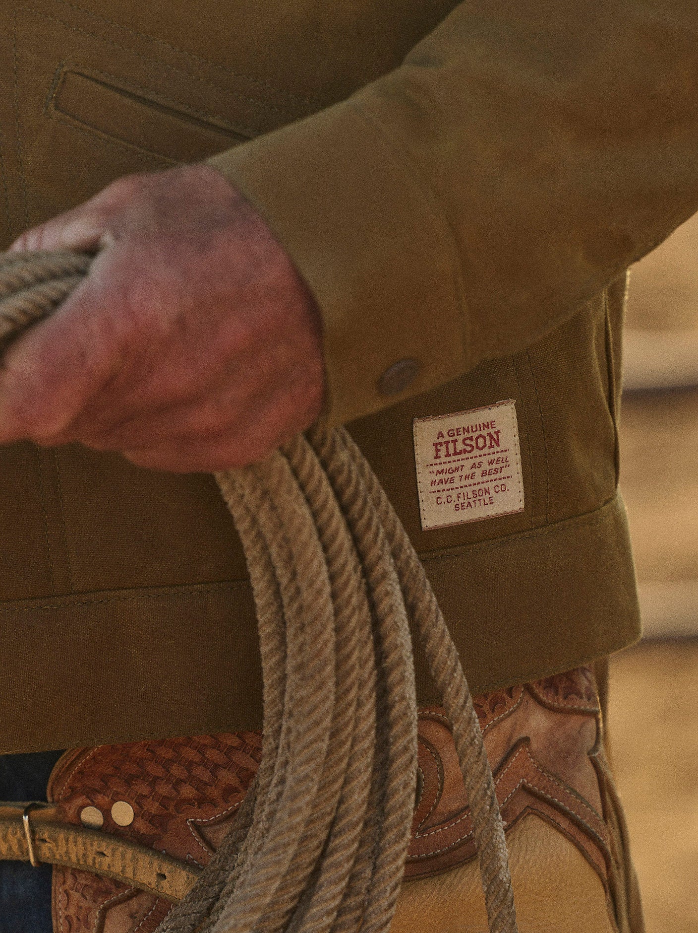 Filson x Wrangler Adventure Jacket