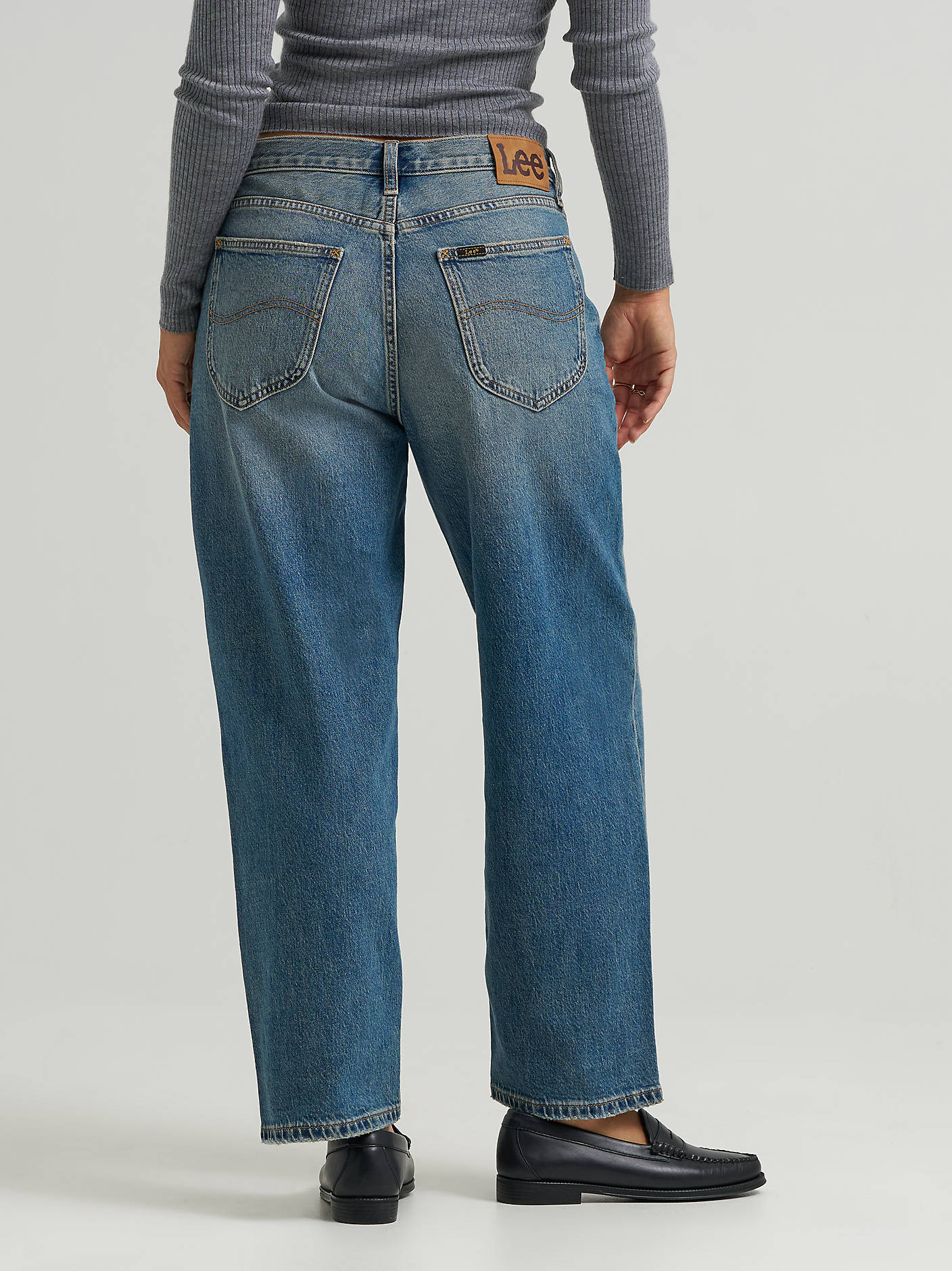 Lee Womens Low Slung Slouch Jean