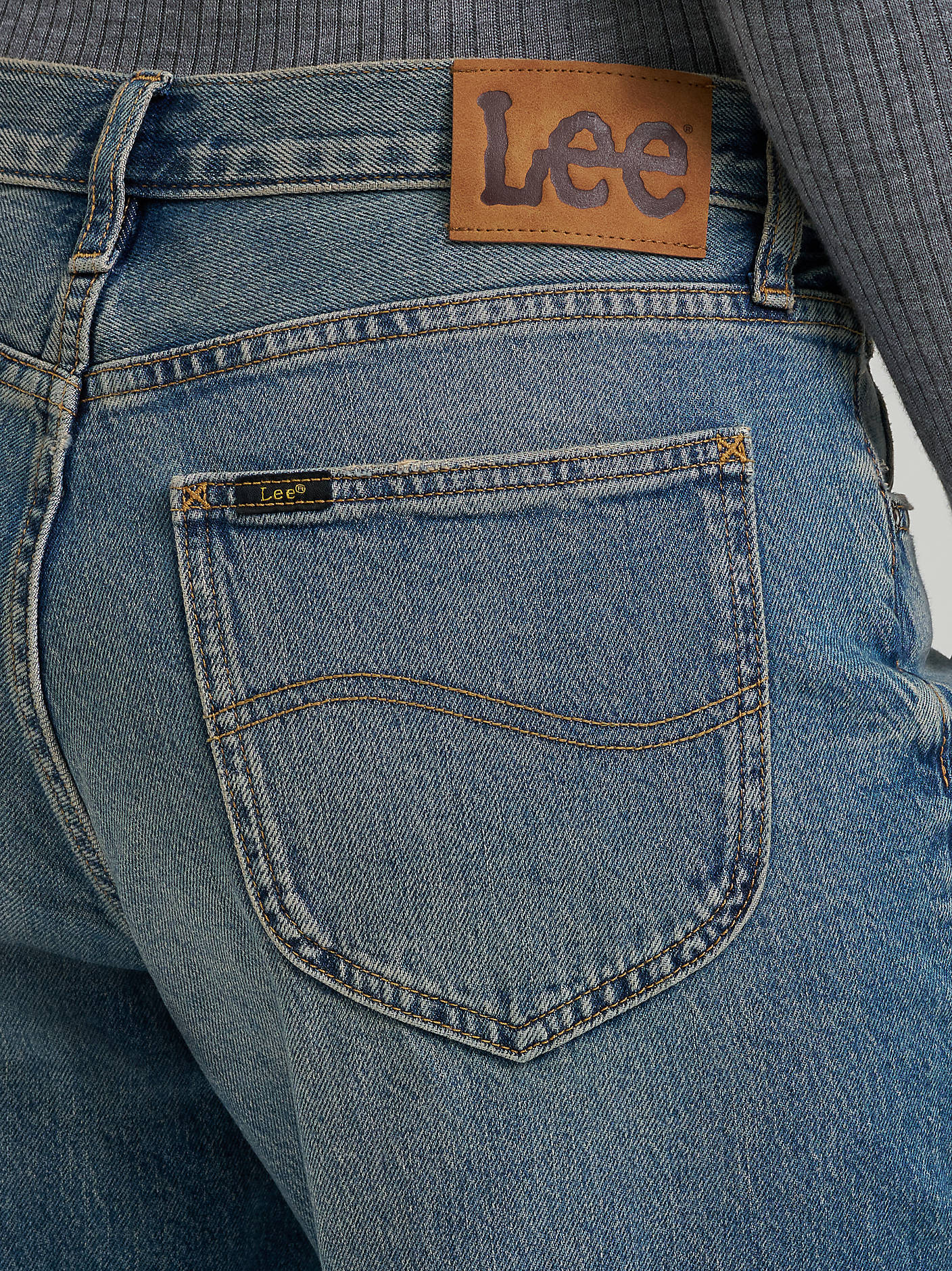 Lee Womens Low Slung Slouch Jean