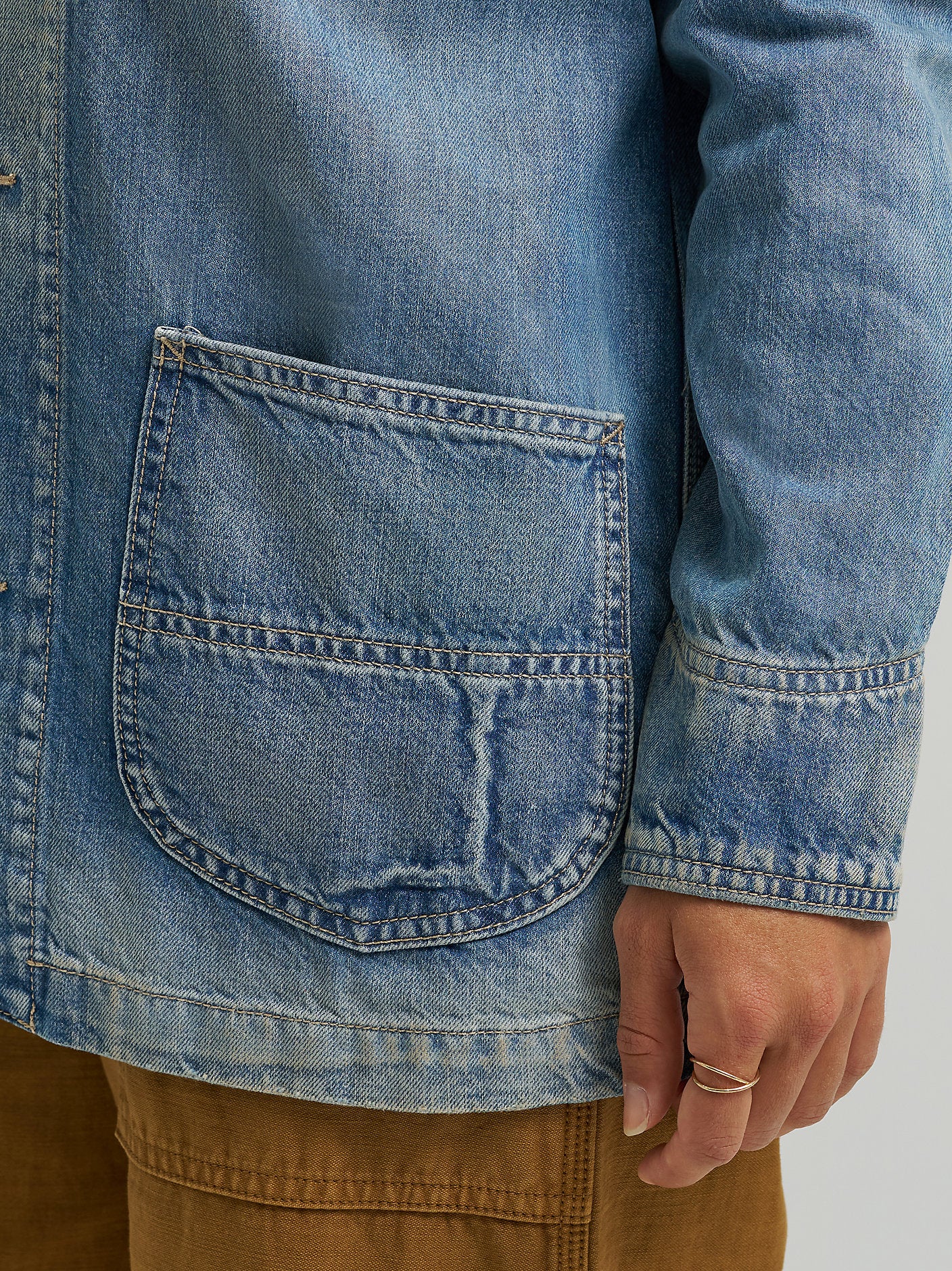 Lee Womens Denim Chore Jacket