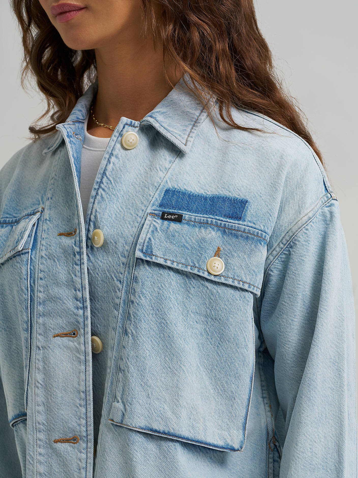 Lee Womens Oversized Double Pocket Utility