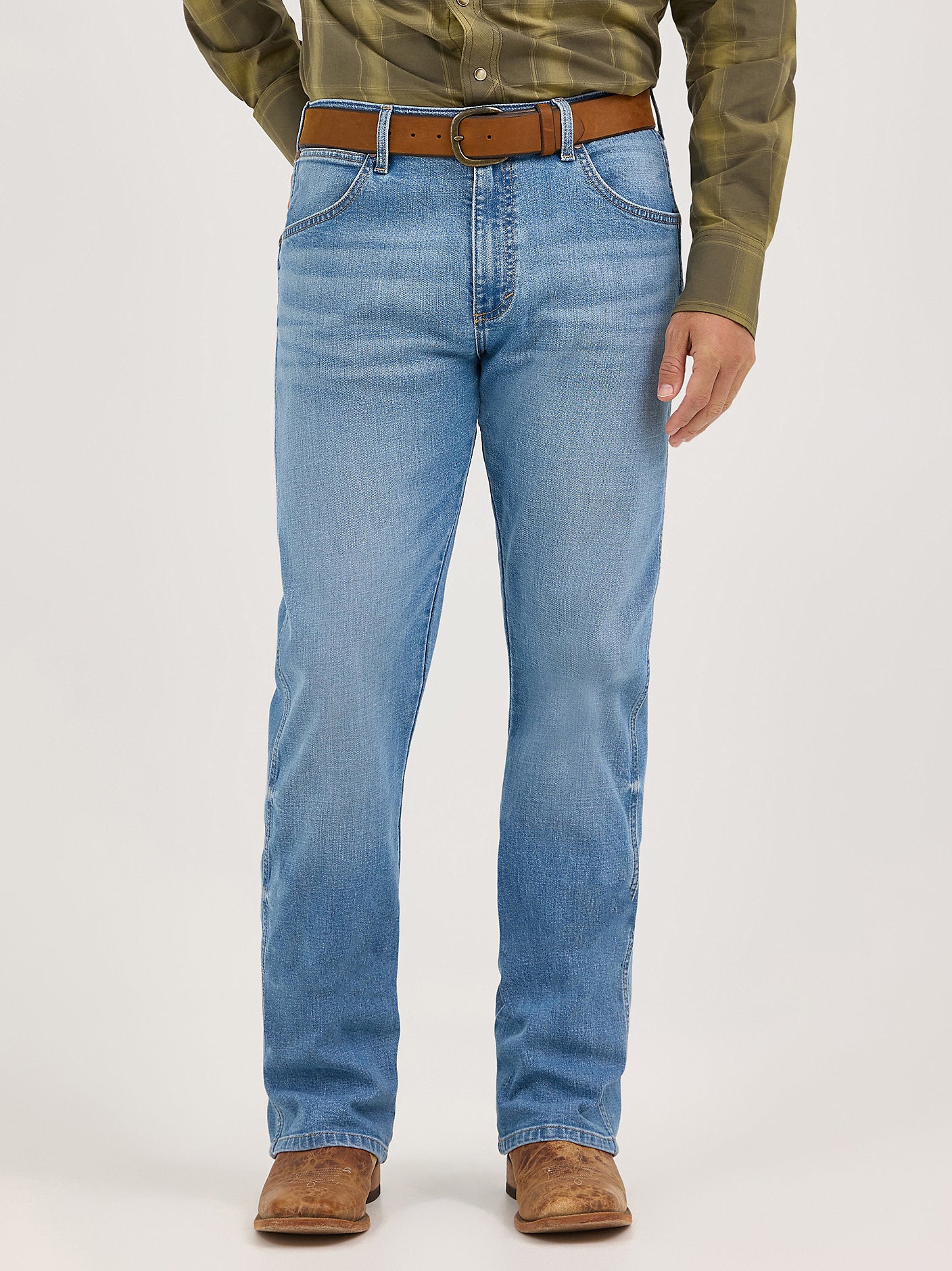 Wrangler Mens Retro Slim Boot in Northbound