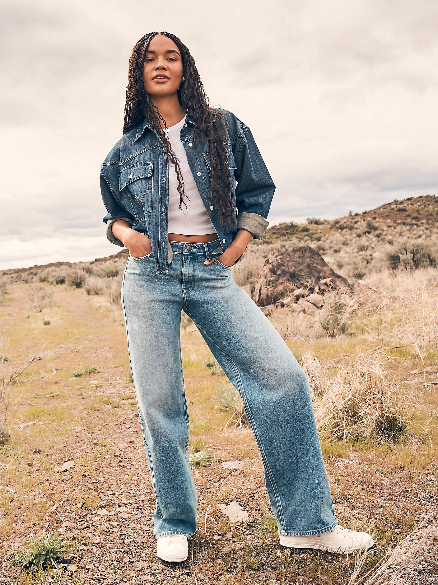 Wrangler Womens Loose Straight Austin
