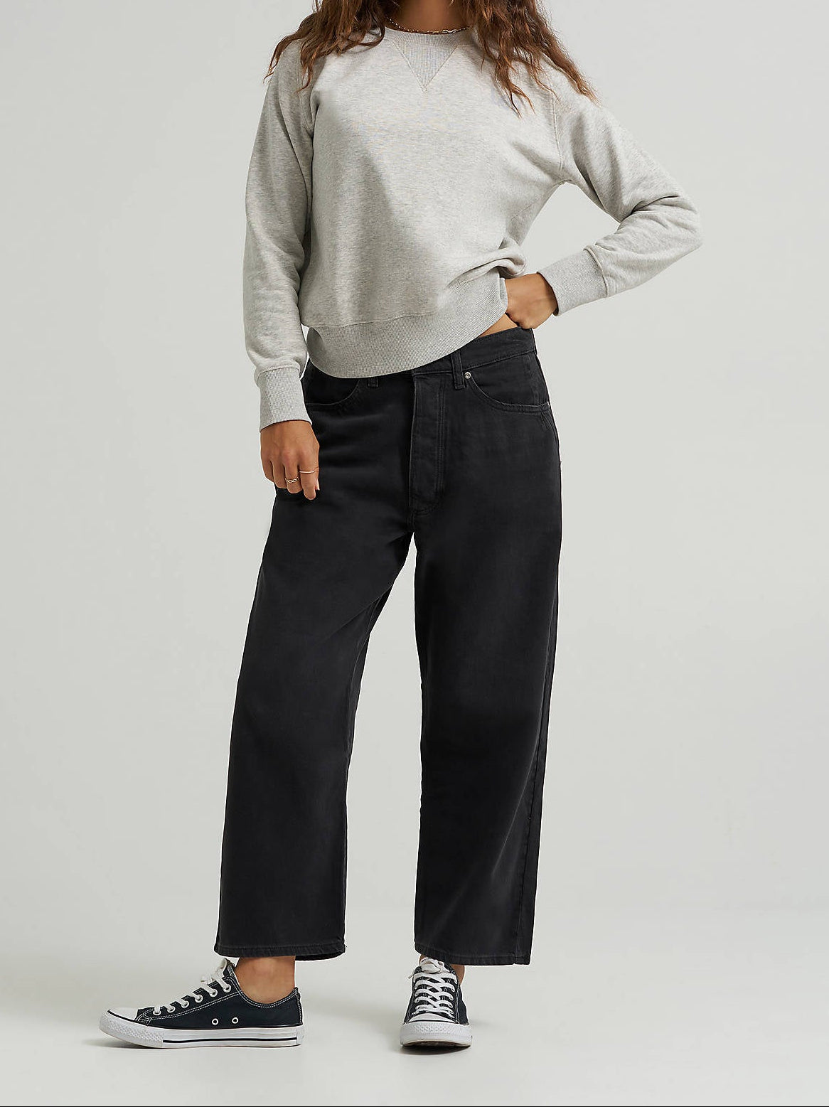 Lee Womens Crew Neck Sweatshirt