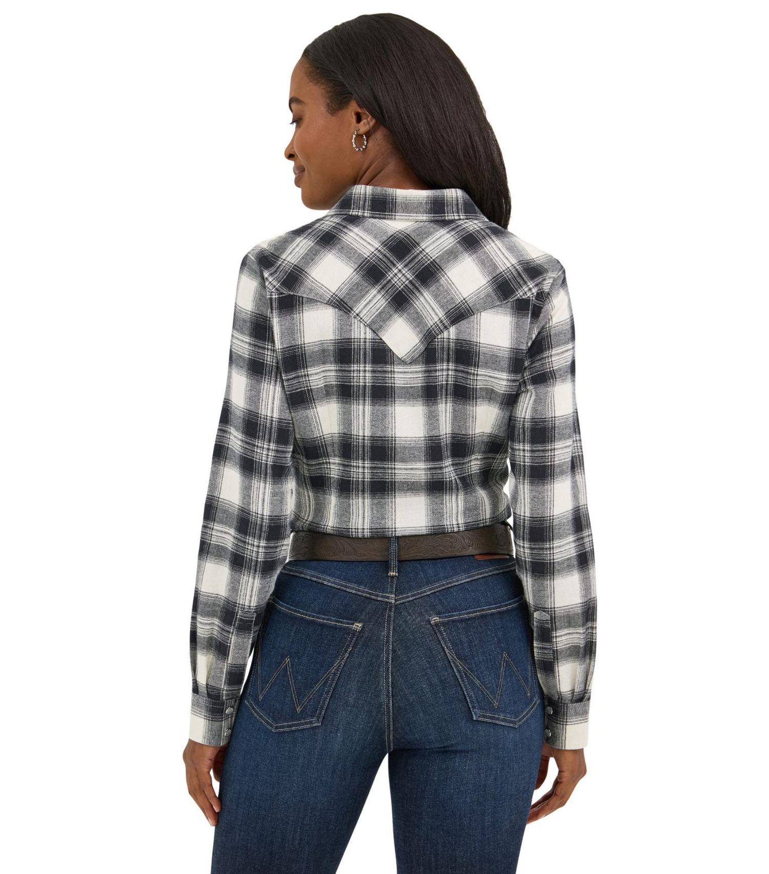 Wrangler Womens Essentials Plaid Shirt