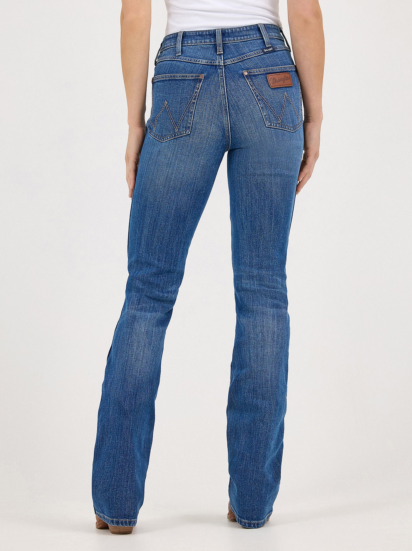 Womens Wrangler Retro Bailey High Rise Bootcut Jean