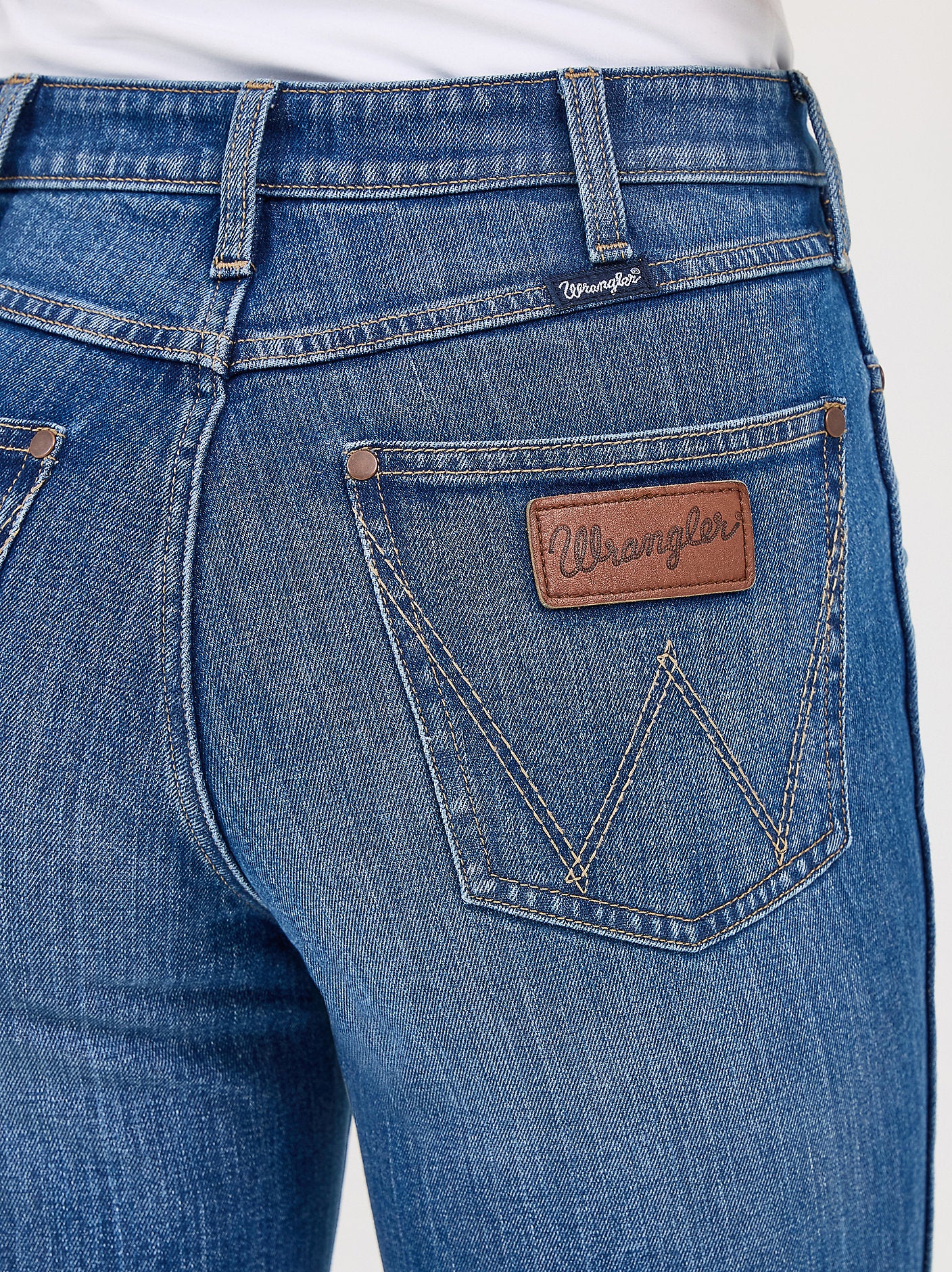 Womens Wrangler Retro Bailey High Rise Bootcut Jean