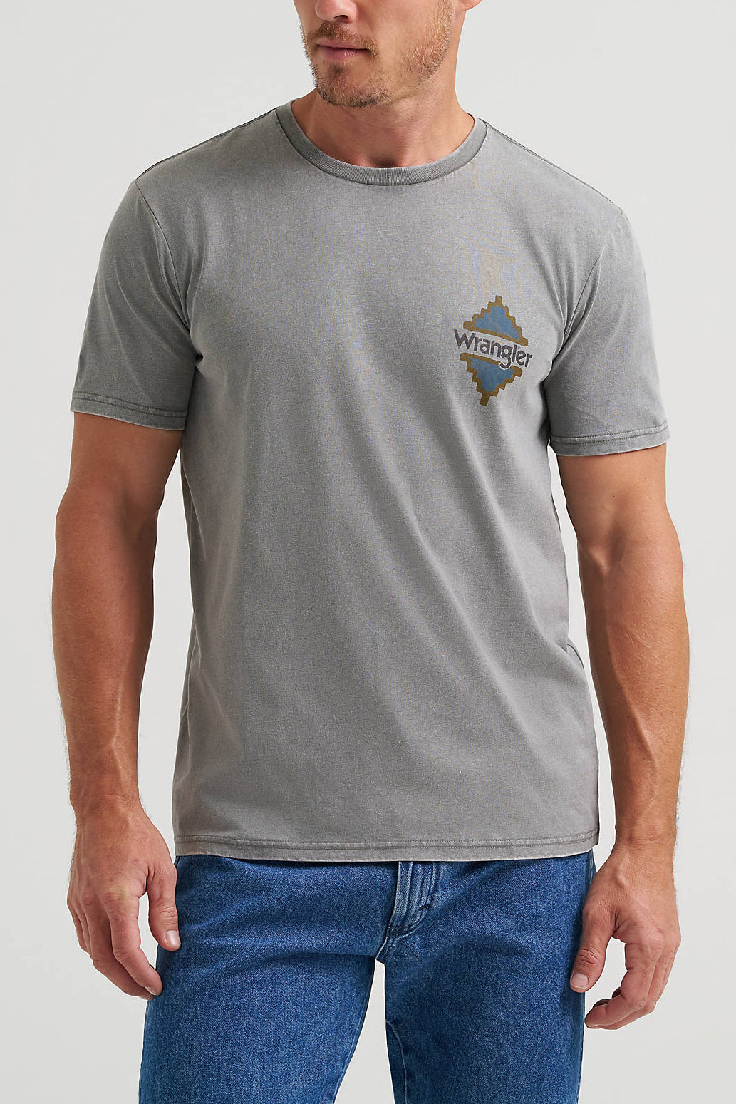 Wrangler Mens Skull Print Tee Shirt