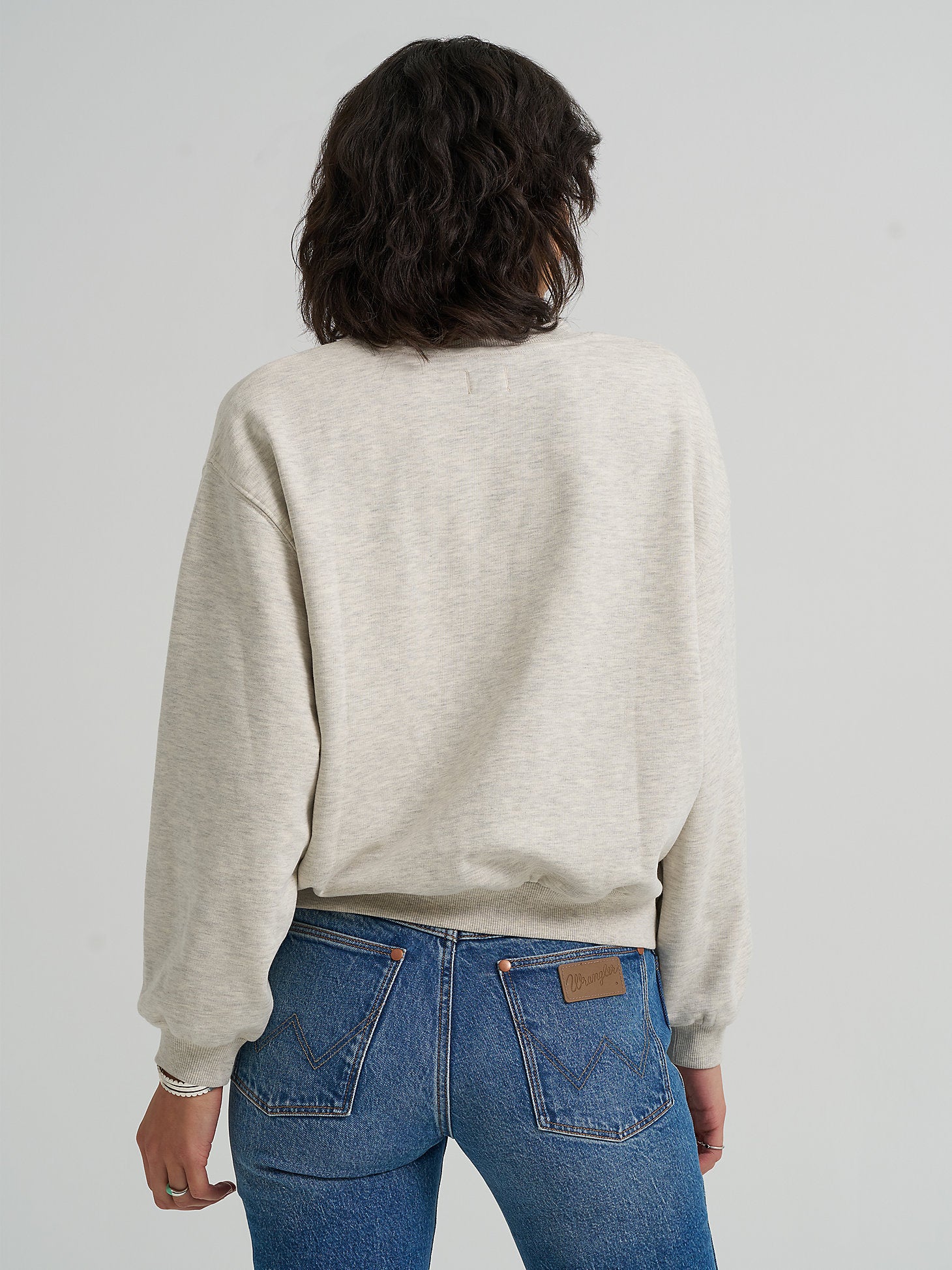 Wrangler Womens Balloon Sleeve Sweatshirt