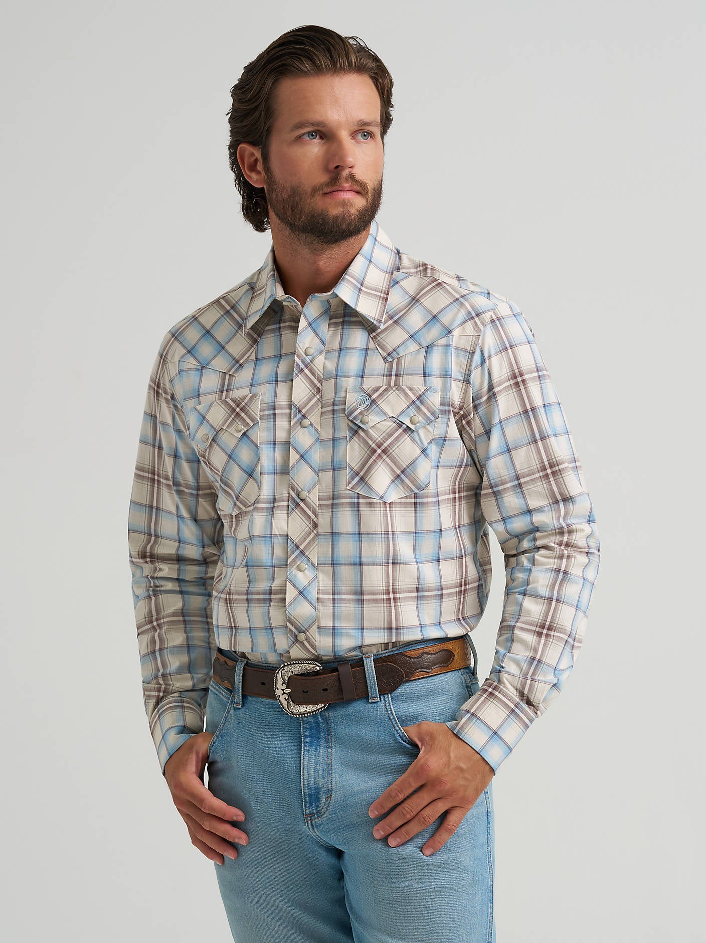 Wrangler Mens Retro Sawtooth Style Shirt