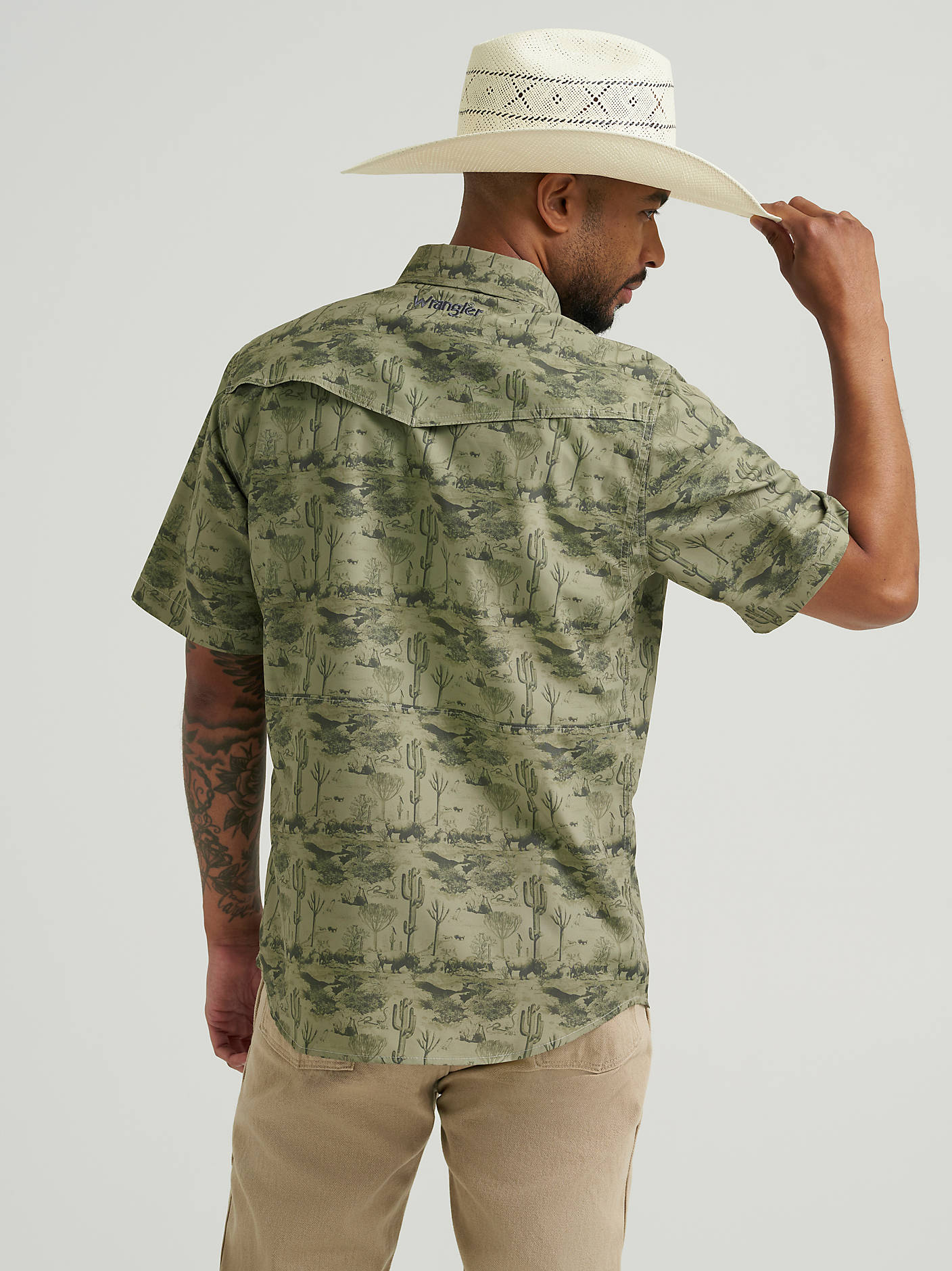 Wrangler Mens All Terrain Performance Shirt