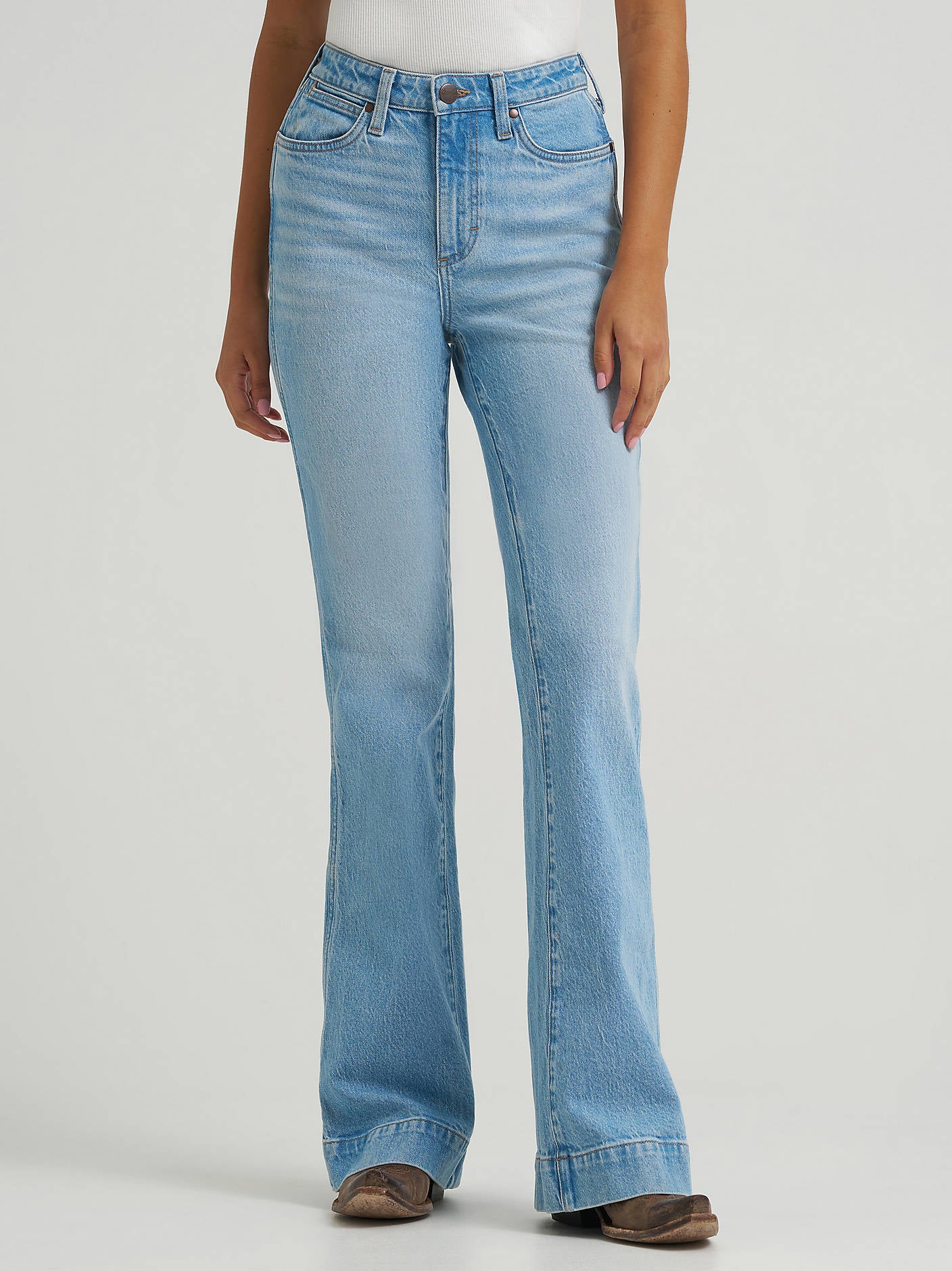Wrangler Womens Retro Bailey High Rise Trouser
