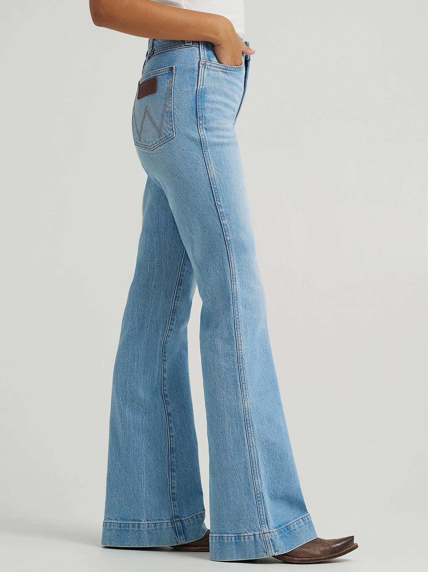 Wrangler Womens Retro Bailey High Rise Trouser