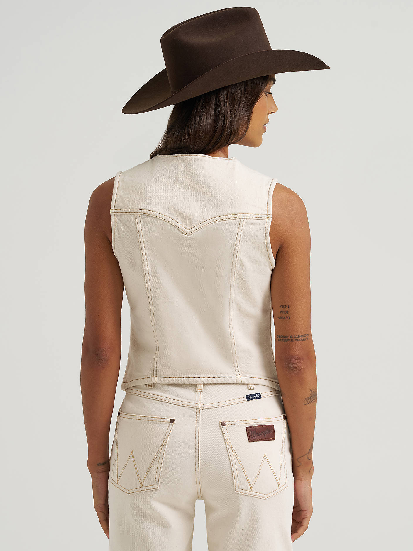 Wrangler Womens Denim Vest