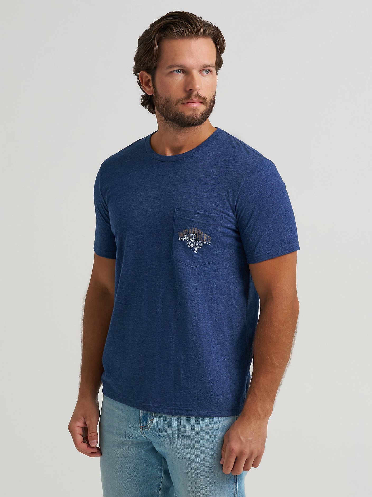 Wrangler Mens Back Rider Shirt