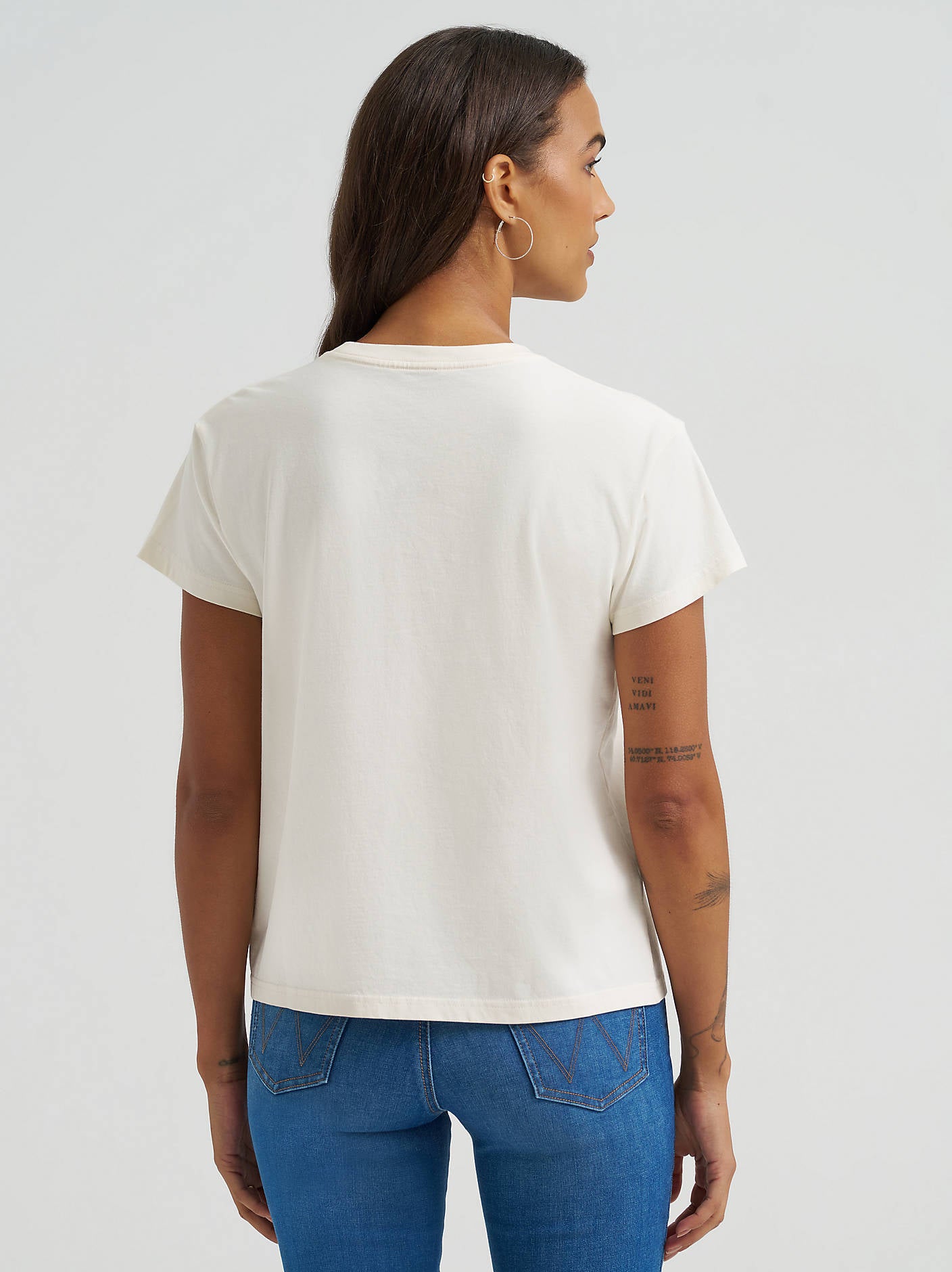 Wrangler Womens Denim USA Retro Regular Graphic Tee
